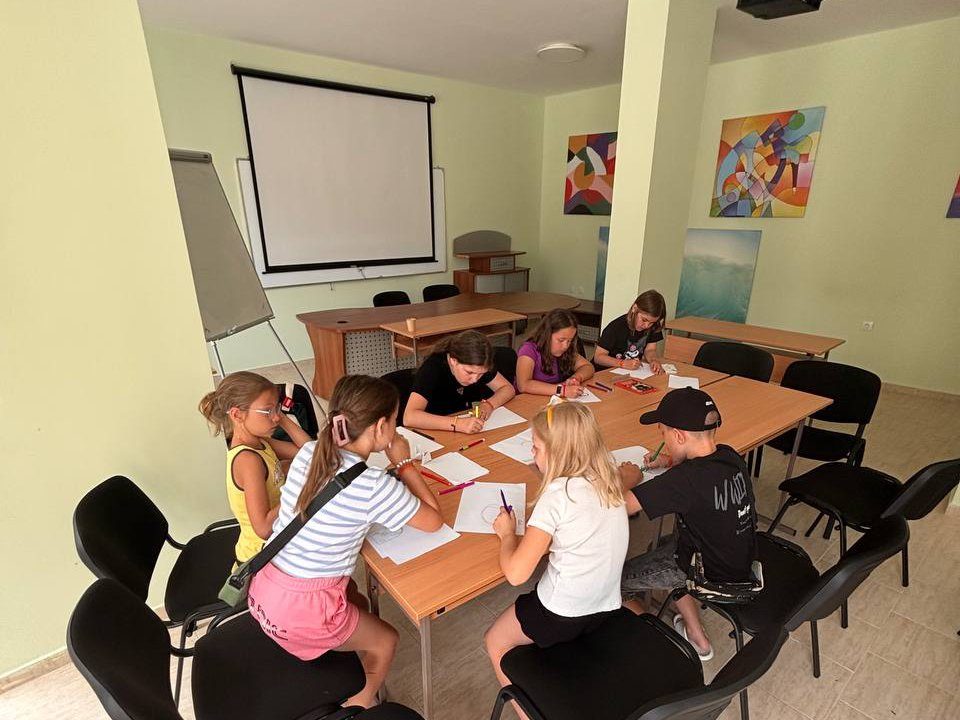 Заняття в англомовному таборі Заняття в англомовному таборі